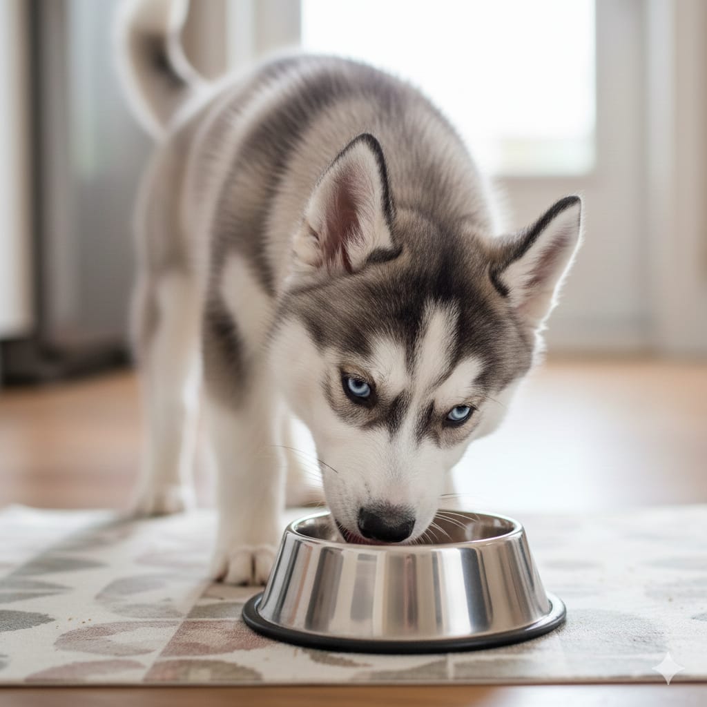 Mejores piensos para cachorro Husky