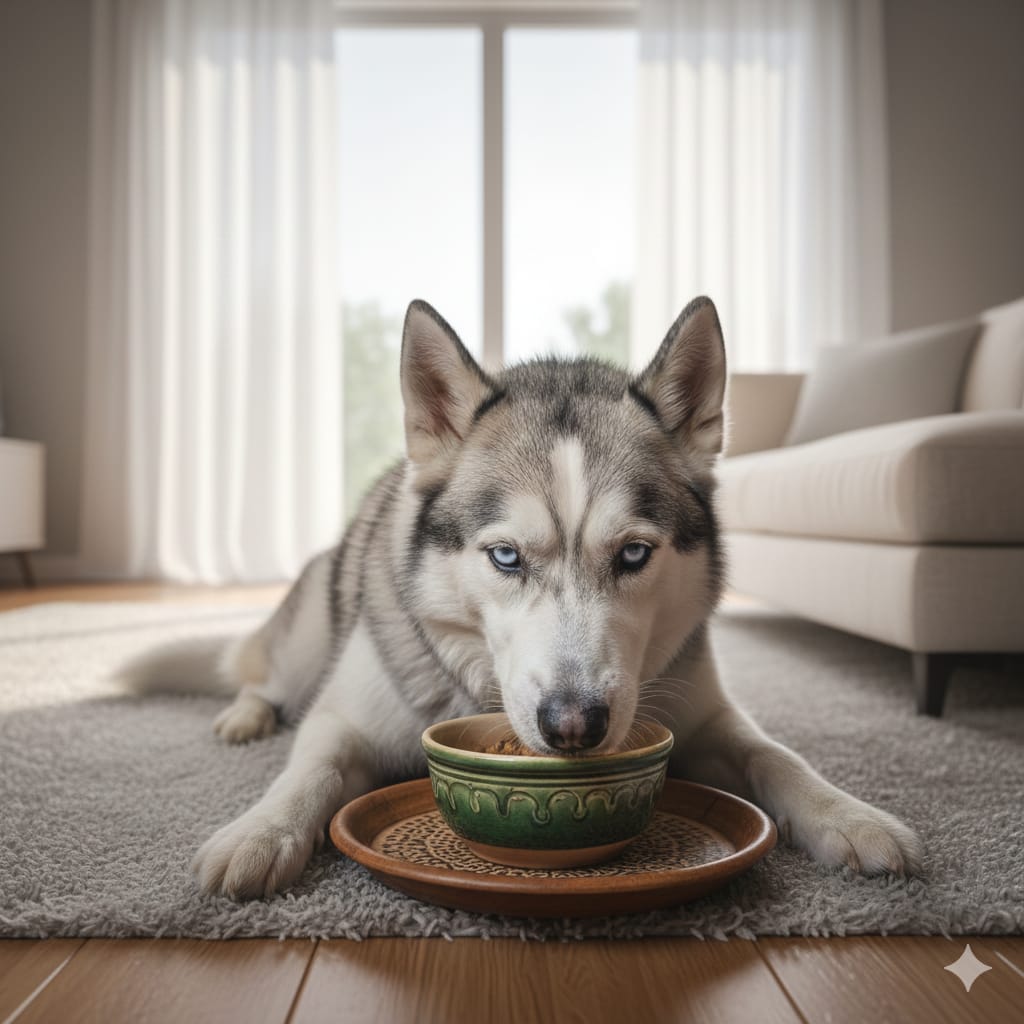 Mejores piensos para senior Husky