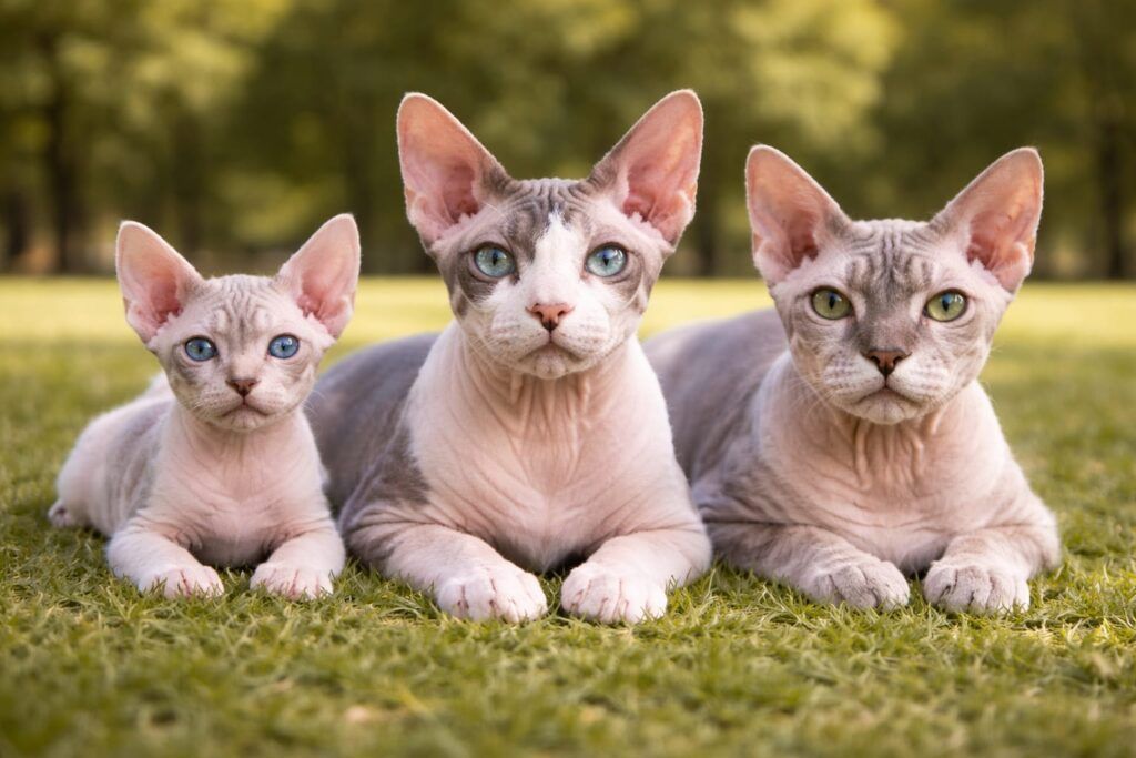 Foto de la portada de gatos egipcios