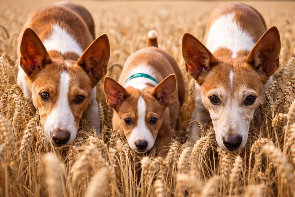 Foto de perros podenco de todas las edades