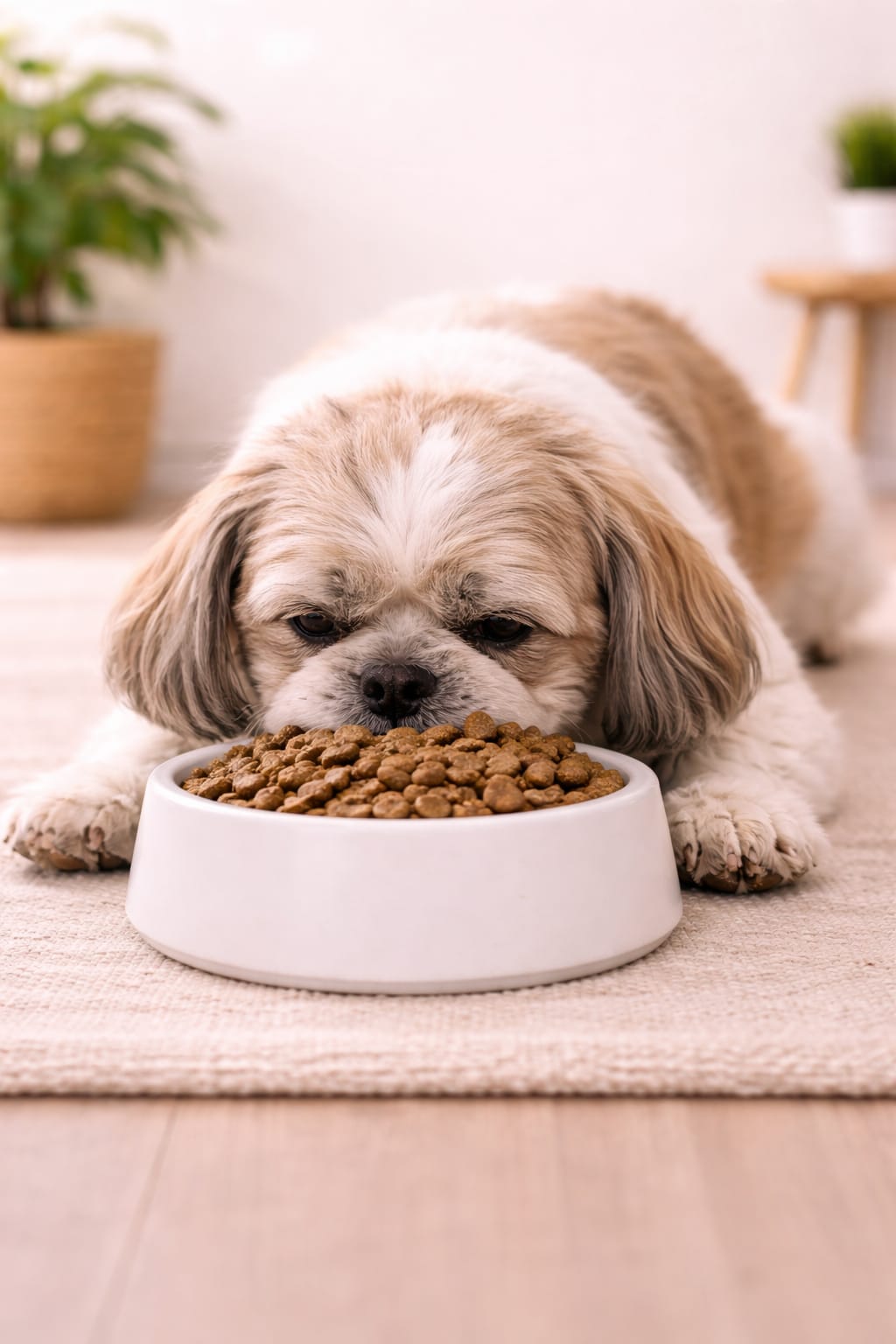 Mejores piensos para senior Shih Tzu