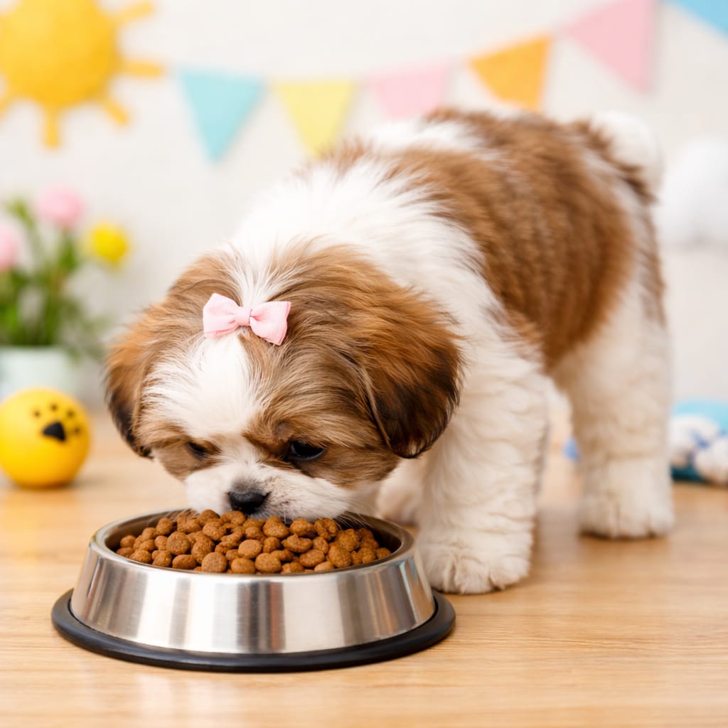 Mejores piensos para cachorro Shih Tzu