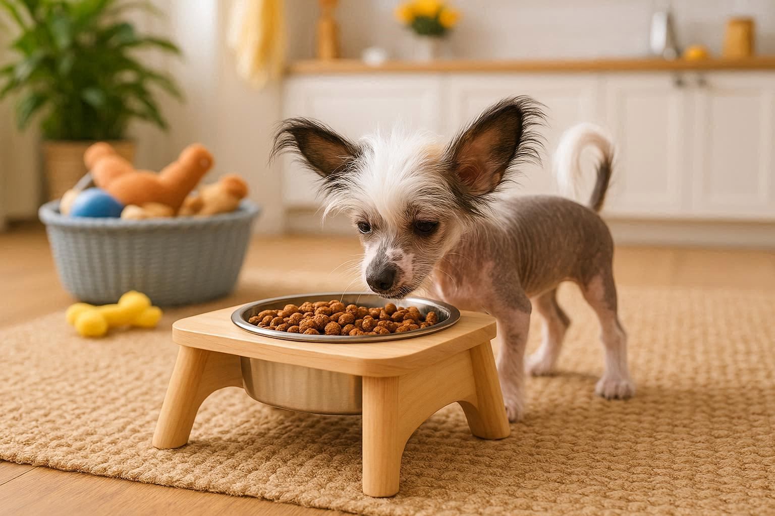 Mejores piensos para cachorro Crestado Chino