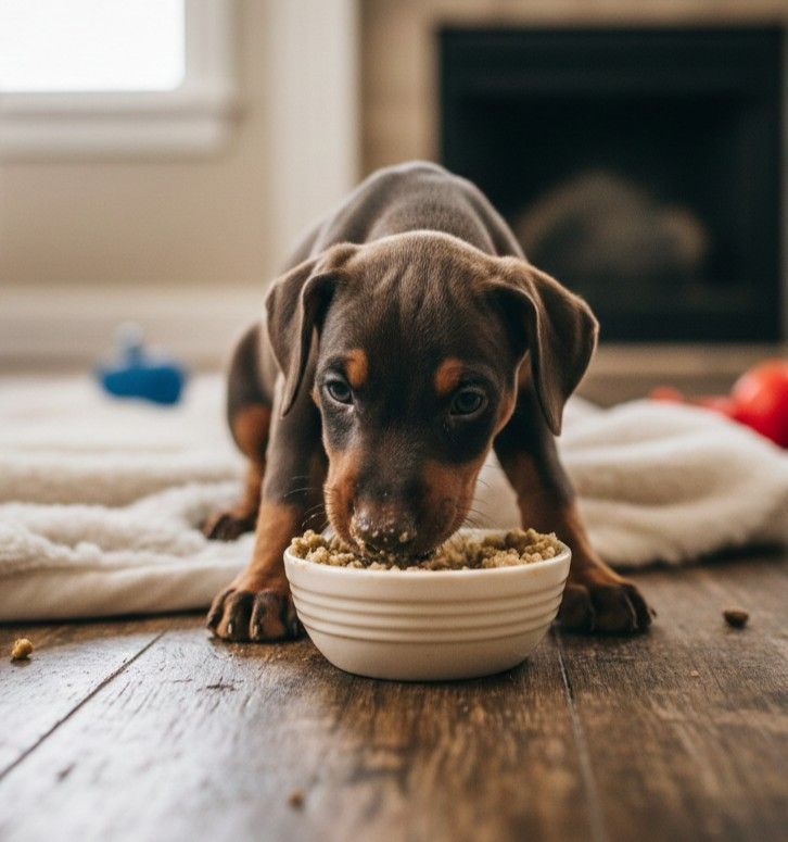 Mejores piensos para cachorro Doberman