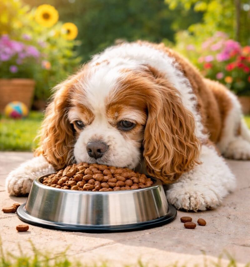 Mejores piensos para senior Cavalier King Charles