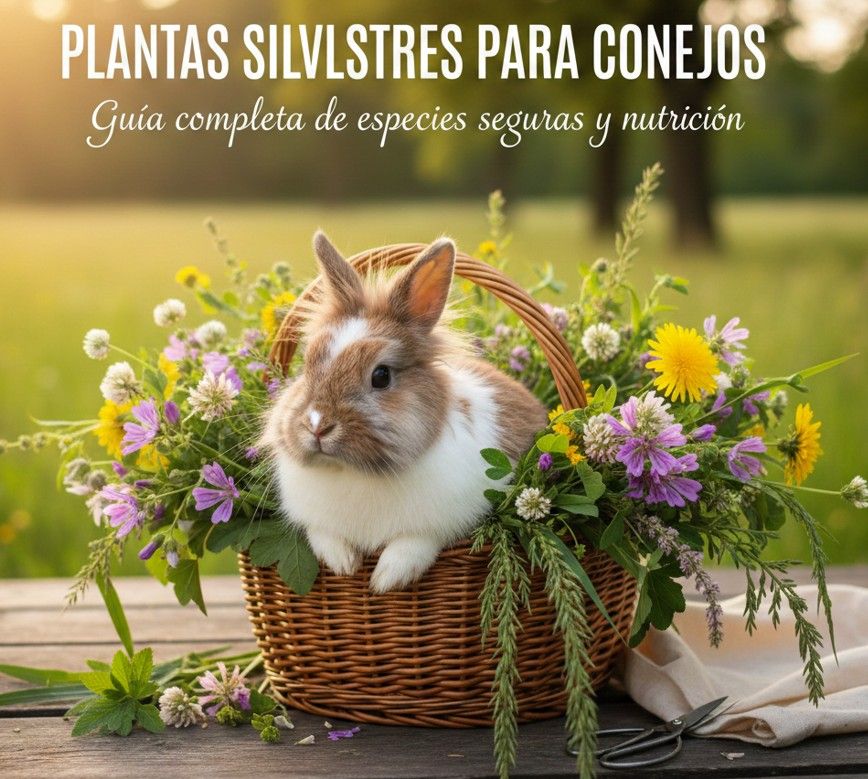 Plantas silvestres aptas para conejos