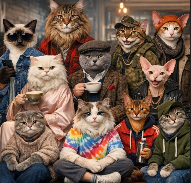 Razas de gatos si fueran personas: ¿Qué personalidad tiene la tuya?
