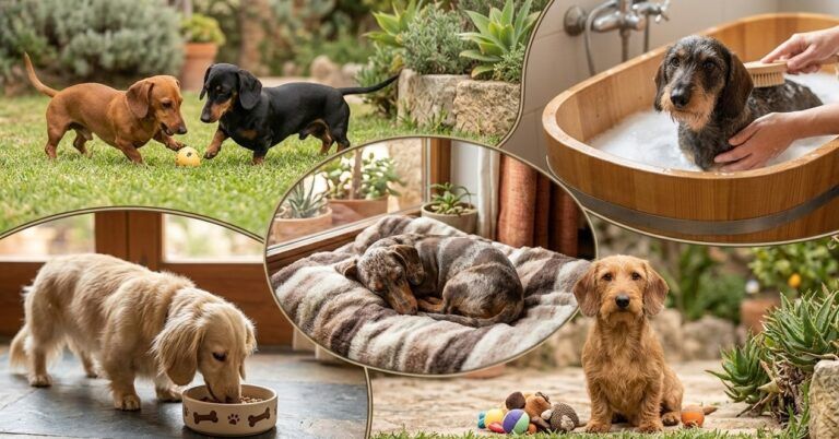 Teckel (Dachshund), características, cuidados y salud de la espalda