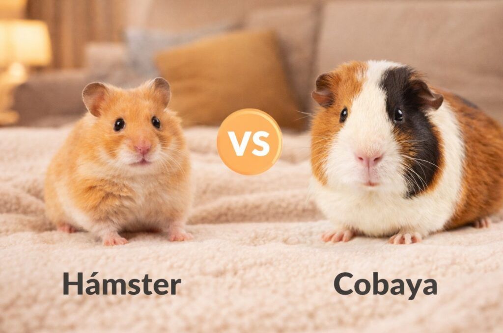 Hámster o cobaya, diferencias, ventajas y desventajas según tu estilo de vida y tus necesidades
