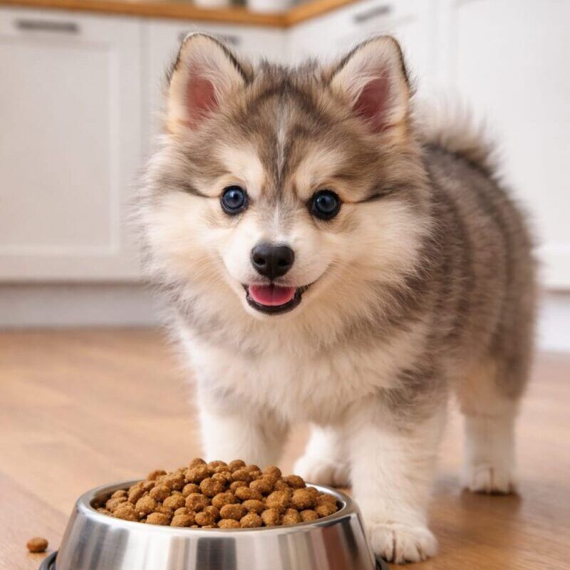 Mejores piensos para cachorro Pomsky