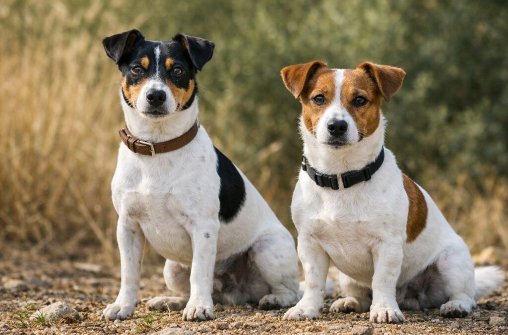 Bodeguero a la izquierda y Jack Russell Terrier a la derecha. Similitudes, diferencias...